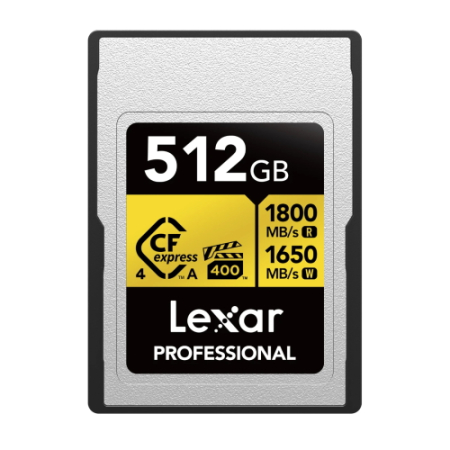 Lexar Professional GOLD CFexpress 4.0 Type A - karta pamięci CFexpress typ A, 512GB
