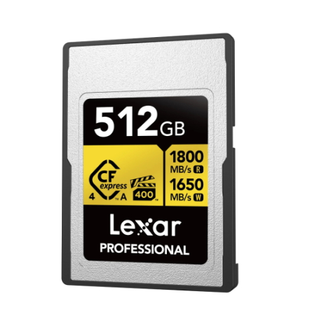 Lexar Professional GOLD CFexpress 4.0 Type A - karta pamięci CFexpress typ A, 512GB