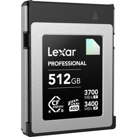 Lexar Professional CFexpress 4.0 Type B Diamond - karta pamięci 512GB (R3700/W3400, PCIe 4.0, VPG400)