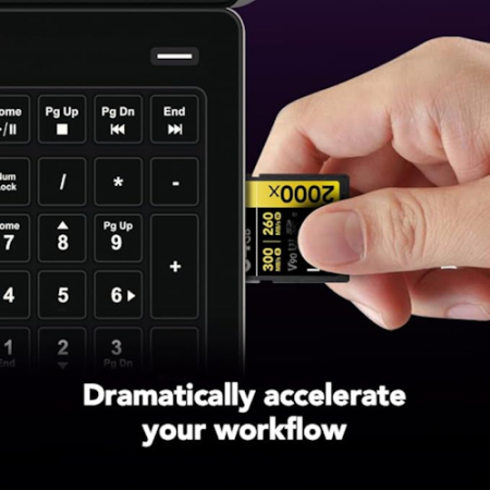 Lexar Professional 2000x SDXC UHS-II Gold - karta pamięci SDXC, 64GB (U3, V90, R300/W260)