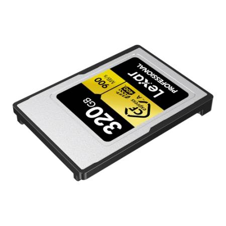 Lexar CFexpress Pro Type A GOLD - karta pamięci 320GB, R900/W800