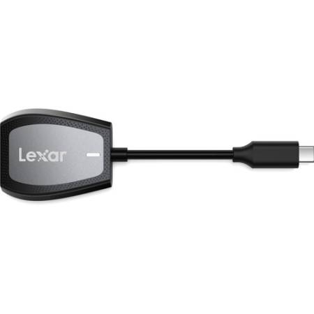 Lexar LRW470U-RNHNG Dual-Slot - czytnik kart SD, microSD, USB-C, USB 3.2