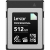 Lexar Professional CFexpress 4.0 Type B Diamond - karta pamięci 512GB (R3700/W3400, PCIe 4.0, VPG400)