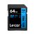 Lexar High-Performance 800x PRO SDHC/SDXC Blue - karta pamięci SDXC, 64GB (UHS-I, U3, V30, R150)