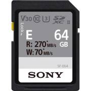 Sony SF-E64 - karta pamięci SDXC 64GB UHS-II U3 V30 R270/W70