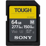 Sony SF-M64T - karta pamięci Tough SDXC 64GB UHS-II U3 V60 277MB/s