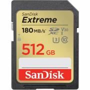 SanDisk SDSDXVV-512G-GNCIN - karta Extreme SDXC 512GB, V30, UHS-I, R180/W130