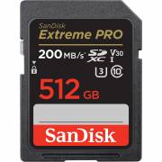 SanDisk SDSDXXD-512G-GN4IN - karta Extreme PRO SDXC 256GB, UHS-I, V30, C10, R200/W140