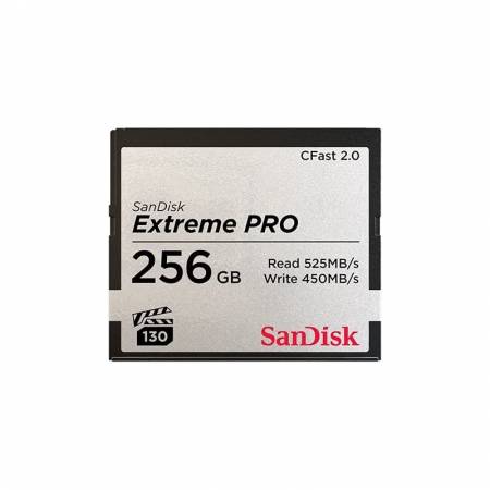 SanDisk SDCFSP-256G-G46D CFAST 2.0 - Karta Extreme PRO CF 256GB, VPG130, R525/W45