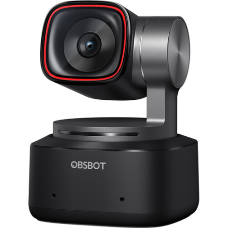 Obsbot Tiny 2 - kamera PTZ (śledzenie AI, live streaming, zoom cyfrowy 4x, 4K, 1080p@60fps)