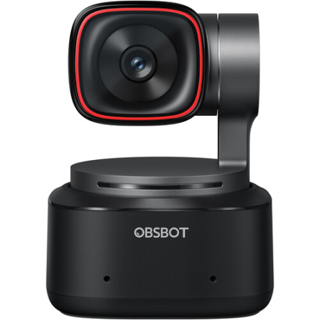 Obsbot Tiny 2 - kamera PTZ (śledzenie AI, live streaming, zoom cyfrowy 4x, 4K, 1080p@60fps)