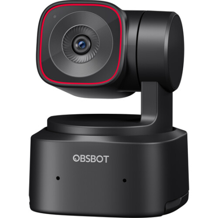 Obsbot Tiny 2 Lite - kamera PTZ (śledzenie AI, live streaming, zoom cyfrowy 4x, 4K, 1080p@60fps)