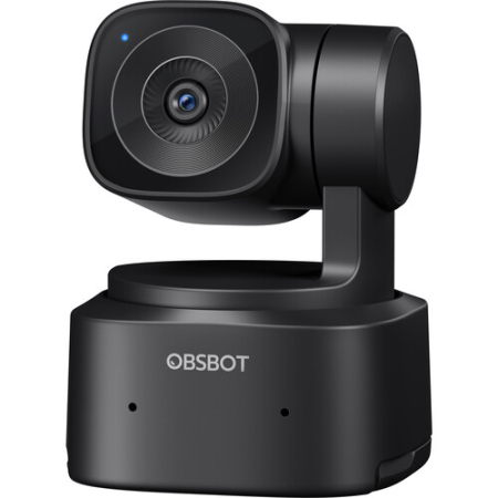 Obsbot Tiny SE - kamera PTZ (śledzenie AI, live streaming, zoom cyfrowy 4x, Full HD, 1080p@100fps)