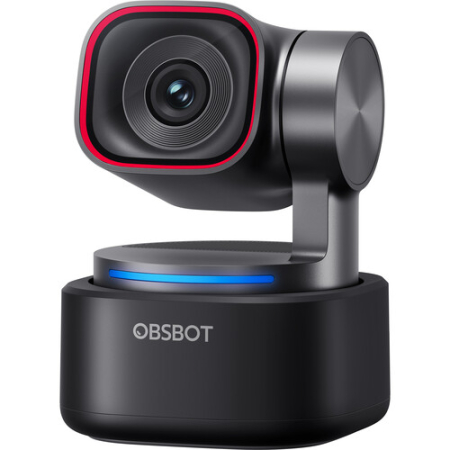 Obsbot Tiny 3 - kamera PTZ (śledzenie AI, live streaming, zoom cyfrowy 4x, 4K, 1080p@120fp)