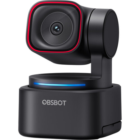 Obsbot Tiny 3 Lite - kamera PTZ (śledzenie AI, live streaming, zoom cyfrowy 4x, 4K, 1080p@120fp)