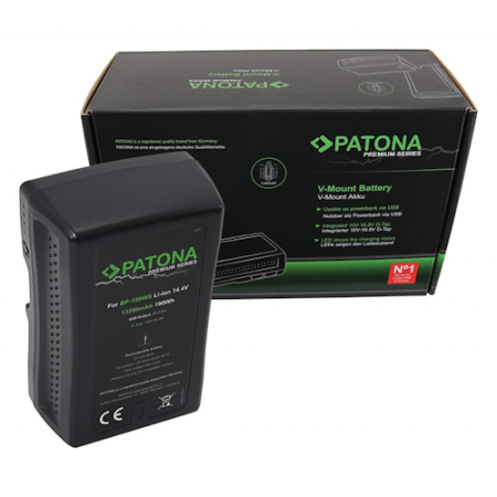 PATONA 1255 Premium - akumulator V-Mount do kamer Sony DSR-250P/600P/650P/652P/HDW-800P/PDW-850 (190Wh)