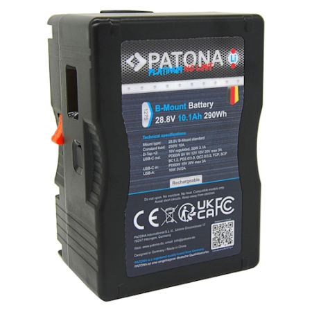 PATONA 1275 Platinum - akumulator B-Mount, 2x D-Tap 16V (PD60W, 290Wh, USB-C, USB-A)