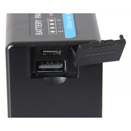 PATONA 1316 Premium - zamiennik, akumulator Sony BP-U (6900mAh, D-Tap, USB-C, USB-A) - wejście USB-C i USB-A