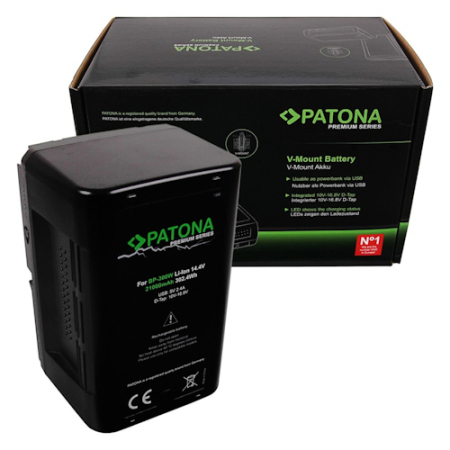 PATONA 1330 Premium - zamiennik, akumulator V-Mount do Sony DSR-250P/600P/650P/652P/HDW-800P/PDW-850 (BP300W, 302Wh)