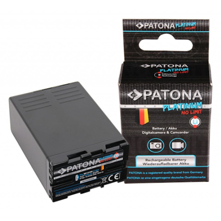PATONA 1341 Platinum - zamiennik, akumulator BP-U100 do kamer Sony (2x D-TAP, USB)