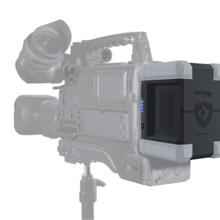 PATONA 13685 Protect - zamiennik, akumulator V-Mount do kamer Sony (V300-PD100, 297Wh, D-Tap, USB-C, USB-A) - przykład użycia