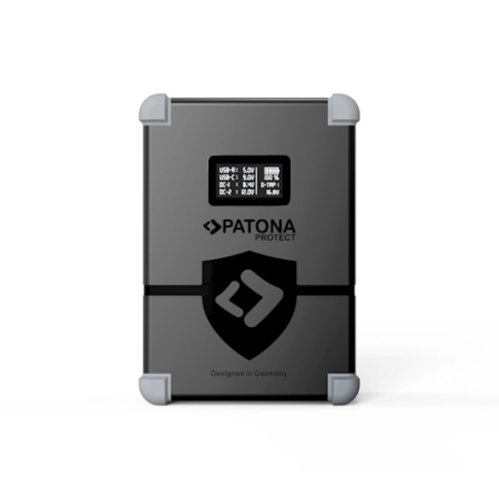 PATONA 13855 Protect - zamiennik, akumulator V-Mount do kamer Sony (V99-PD100, 99Wh, D-Tap, USB-C, USB-A, 2x DC-out, wyświetlacz OLED)