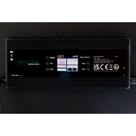 PATONA 4283 Premium RGB-188APC - okrągły panel, lampa LED (2500-8500K, RGBWW, 70W, sterowanie przez aplikację)