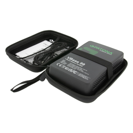 PATONA 9419 Premium VBase 99 - akumulator V-Mount (PD100, 99Wh, USB-C, USB-A, D-Tap) - etui ochronne