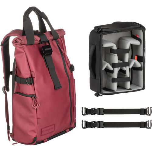 Wandrd Prvke 31 Photo Bundle v4 - plecak fotograficzny 31L + akcesoria, czerwony PK31-RB-PB-4