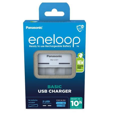 Panasonic Eneloop BQ-CC61USB - ładowarka do akumulatorków AA / AAA pod złącze USB
