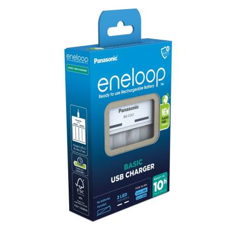 Panasonic Eneloop BQ-CC61USB - ładowarka do akumulatorków AA / AAA pod złącze USB