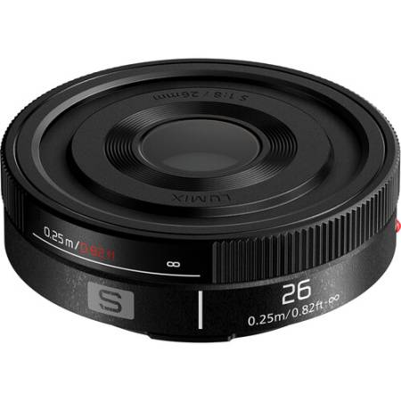 Panasonic Lumix S 26mm f/8,0 Pancake - obiektyw stałoogniskowy, MF, Leica L_1