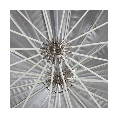 Quadralite Deep Space 130 - parasol paraboliczny 130cm, srebrny
