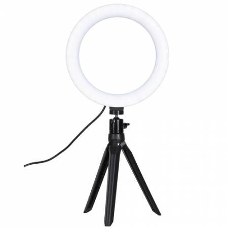 Quadralite LED Ring Light - lampa pierścieniowa, RGB, 8''