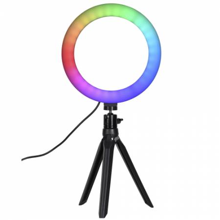 Quadralite LED Ring Light - lampa pierścieniowa, RGB, 8''