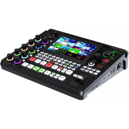 RGBlink Mini Edge - mikser audio-video, nagrywanie, streaming, 5x In (4xHDMI, 1xUSB-C), 8x Out (4xHDMI, 1xMIC, 1xLINE, 1xUSB-C, 1xBluetooth)