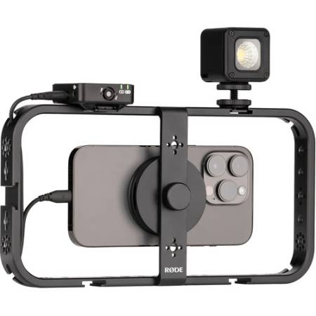 RODE Phone Cage - klatka operatorska na smartfony iPhone wyposażone w system MagSafe_3
