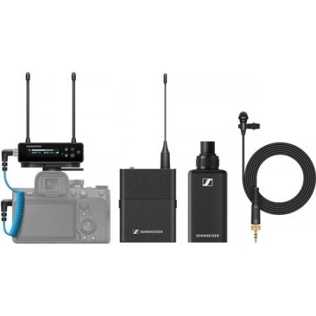 Sennheiser EW-DP ENG Set (R1-6: 520-576MHz) - cyfrowy system bezprzewodowy z mikrofonem ME2 oraz nadajnikiem plug-on_1