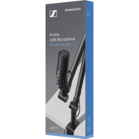 Sennheiser Profile Streaming Set - mikrofon USB-C z regulowanym ramieniem do streamingu