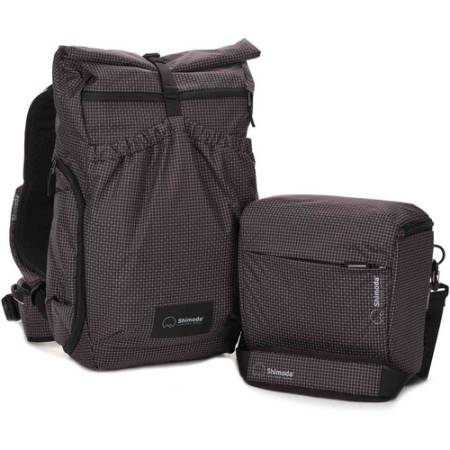 Shimoda Side Lite 22 Starter Kit (Black/White) - zestaw, plecak fotograficzny 22L + średnia torba na sprzęt (520-371)