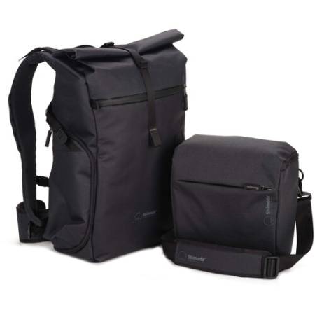 Shimoda Side Street 22 Starter Kit (Anthracite) - zestaw, plecak fotograficzny 22L + średnia torba na sprzęt (520-380)