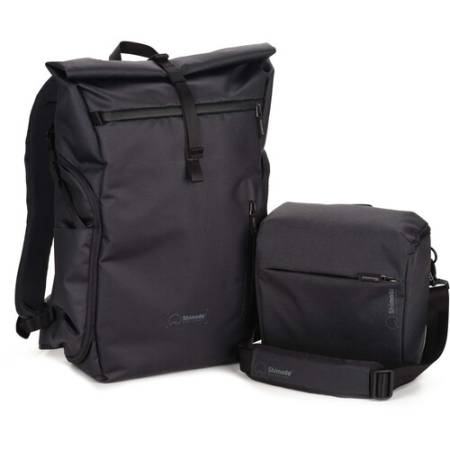 Shimoda Side Street 28 Starter Kit (Anthracite) - zestaw, plecak fotograficzny 28L + średnia torba na sprzęt (520-382)