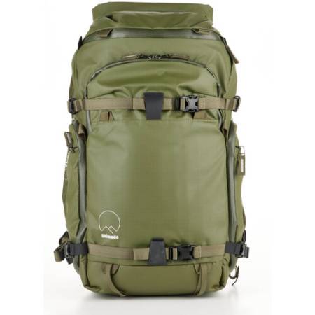 Shimoda Action X25 v2 Starter Kit + Small Mirrorless Core Unit Army Green - zestaw, plecak fotograficzny z kratownicą