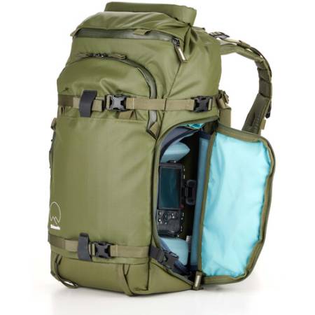 Shimoda Action X25 v2 Starter Kit + Small Mirrorless Core Unit Army Green - zestaw, plecak fotograficzny z kratownicą