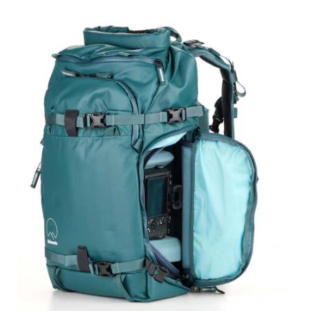 Shimoda Action X25 V2 Women`s Starter Teal - zestaw, plecak fotograficzny z kratownicą i paskami dla kobiet, turkusowy