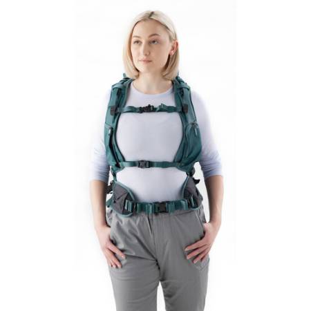 Shimoda Action X25 V2 Women`s Starter Teal - zestaw, plecak fotograficzny z kratownicą i paskami dla kobiet, turkusowy