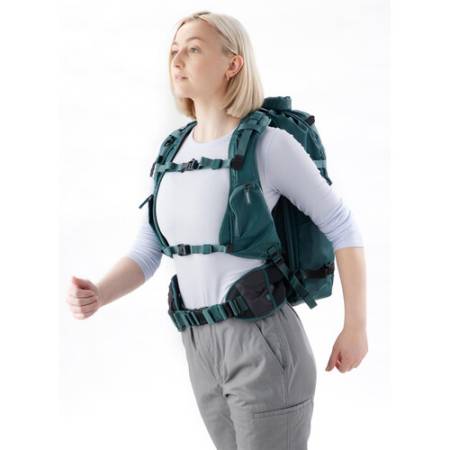 Shimoda Action X25 V2 Women`s Starter Teal - zestaw, plecak fotograficzny z kratownicą i paskami dla kobiet, turkusowy