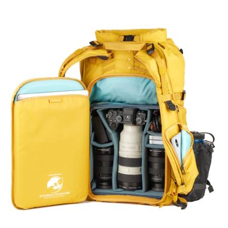 Shimoda Action X30 V2 Starter Kit Yellow - zestaw, plecak fotograficzny z kratownicą
