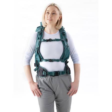 Shimoda Action X40 V2 Women`s Starter Pack Teal - zestaw, plecak fotograficzny z kratownicą i paskami dla kobiet, turkusowy