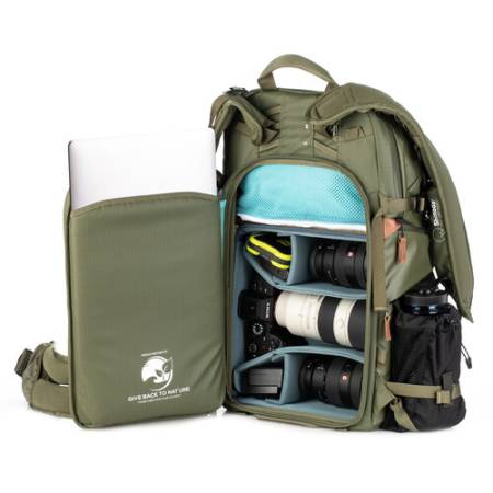 Shimoda Explore V2 30 Starter Kit + Medium Mirrorless Core Unit Army Green - zestaw, plecak fotograficzny z kratownicą